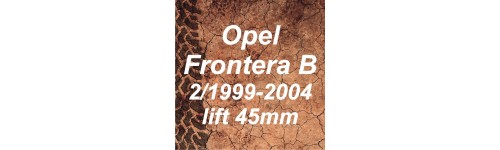 Frontera B 2/1999-2003