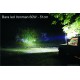 Bara 120 W cu 24 leduri CREE 5W, 1016mm, 10.800 lumeni, fascicul SPOT