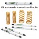 CC + directie kit complet cu amortizoare NitroGas, lift 50mm