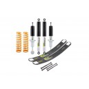 Hilux 2005-2015 kit complet cu amortizoare NitroGas, lift 45mm