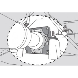 Kit corectie pozitie rulment cardan spate din 2 bucati