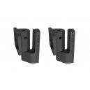 set 2 cleme multi functionale montare/demontare rapida umbrar si suport picioare 