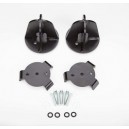 set 2 conuri de fixare arcuri +5cm cu amortizoare +10 cm