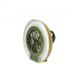 Ventilator cort cu led si power bank 6000 mah