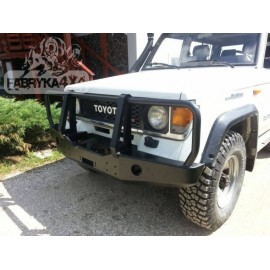 Bullbar otel pentru Toyota 70 1986-1996 - Fabryka 4x4 Polonia