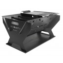 Vatra de foc pliabila cu gratar, plita si suport cratita 