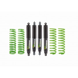 Kit suspensie pentru Toyota Land Cruiser 80 / 105 lift 100mm (4') cu amortizoare REPARABILE Heavy Duty Foamcell PRO 